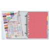 Caderno Argolado Pautado 90g/m² 16,5x23,2cm com 80 Folhas Borboletas no Jardim - Fina Ideia