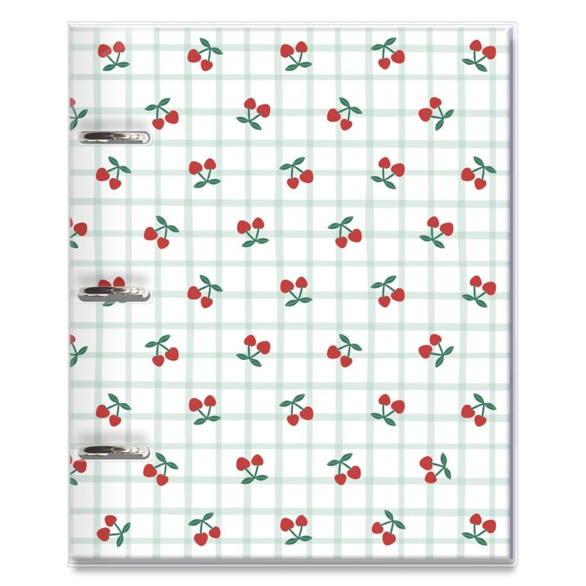 Caderno Argolado Pautado 90g/m² 16,5x23,2cm com 80 Folhas Cereja - Fina Ideia