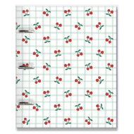Caderno Argolado Pautado 90g/m² 16,5x23,2cm com 80 Folhas Cereja - Fina Ideia