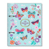 Caderno Argolado P Pautado 90g/m² 13,5x20,5cm com 80 Folhas Borboletas no Jardim - Fina Ideia