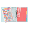 Caderno Argolado P Pautado 90g/m² 13,5x20,5cm com 80 Folhas Borboletas no Jardim - Fina Ideia
