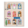 Caderno Argolado P Pautado 90g/m² 13,5x20,5cm com 80 Folhas Cachorro na Janela - Fina Ideia