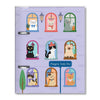 Caderno Argolado P Pautado 90g/m² 13,5x20,5cm com 80 Folhas Gato na Janela - Fina Ideia