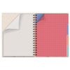 Caderno Colegial Folhas Removíveis 90g/m² 16,5x23,2cm com 80 Folhas Cachorro na Janela - Fina Ideia