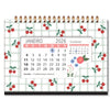 Calendário Mesa 2026 11x16cm Cereja - Fina Ideia