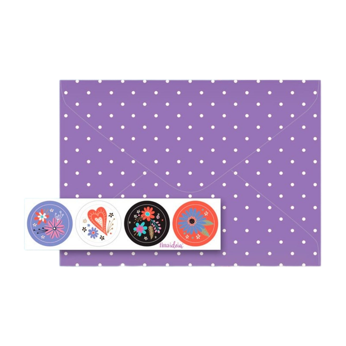 Kit Papel Carta com 4 Unidades Alegria - Fina Ideia
