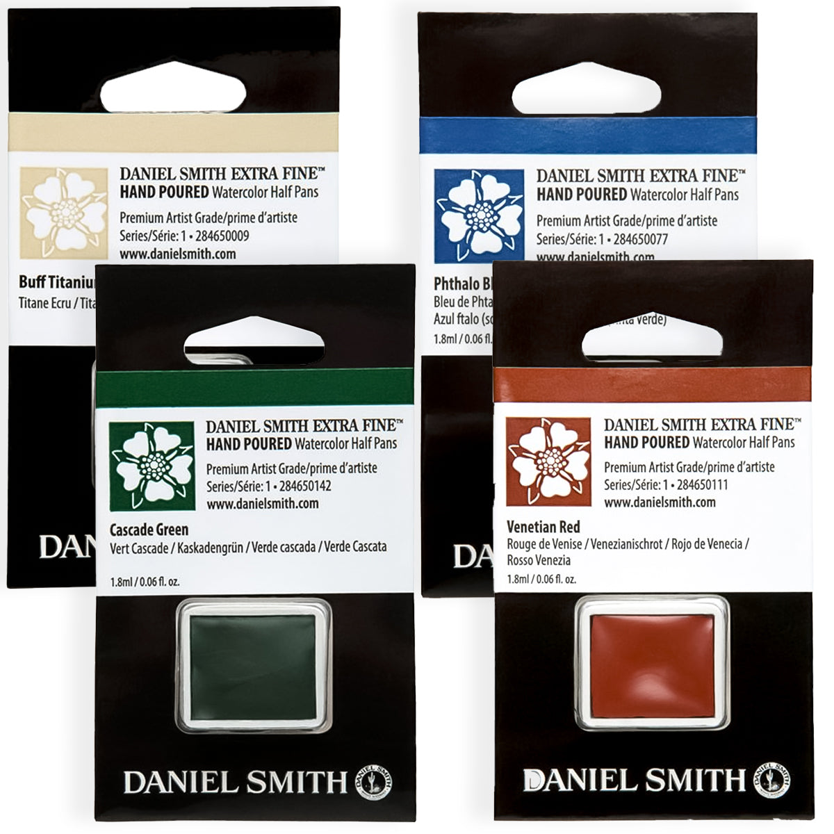 Aquarela Profissional Daniel Smith Pastilha Half Pan Serie 1