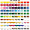Estojo Aquarela Gansai Tambi 100 Cores Edição Limitada - Kuretake