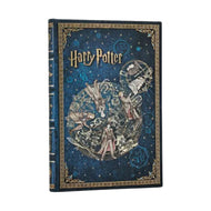 Caderno Paperblanks Mini Harry Potter Legends Of Hogwarts 85g/m² 9,5x14cm 176 Páginas Pautado