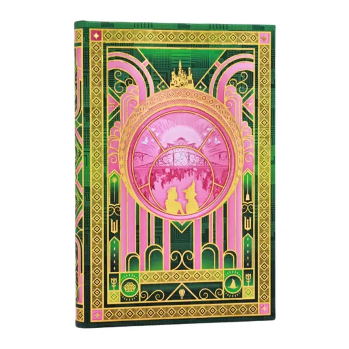 Caderno Paperblanks Midi The Magic Of Wicked 120g/m² 13x18cm 144 Páginas Pautado