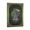 Caderno Paperblanks Midi Harry Potter Slytherin 120g/m² 13x18cm 144 Páginas Pautado