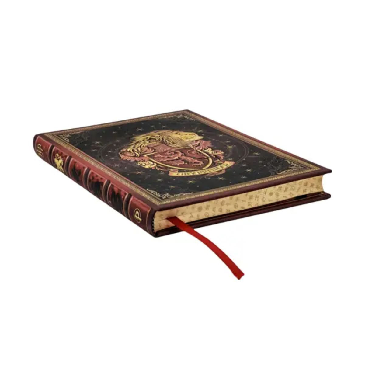 Caderno Paperblanks Midi Harry Potter Gryffindor Journal 120g/m² 13x18cm 144 Páginas Pautado