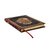 Caderno Paperblanks Midi Harry Potter Gryffindor Journal 120g/m² 13x18cm 144 Páginas Pautado