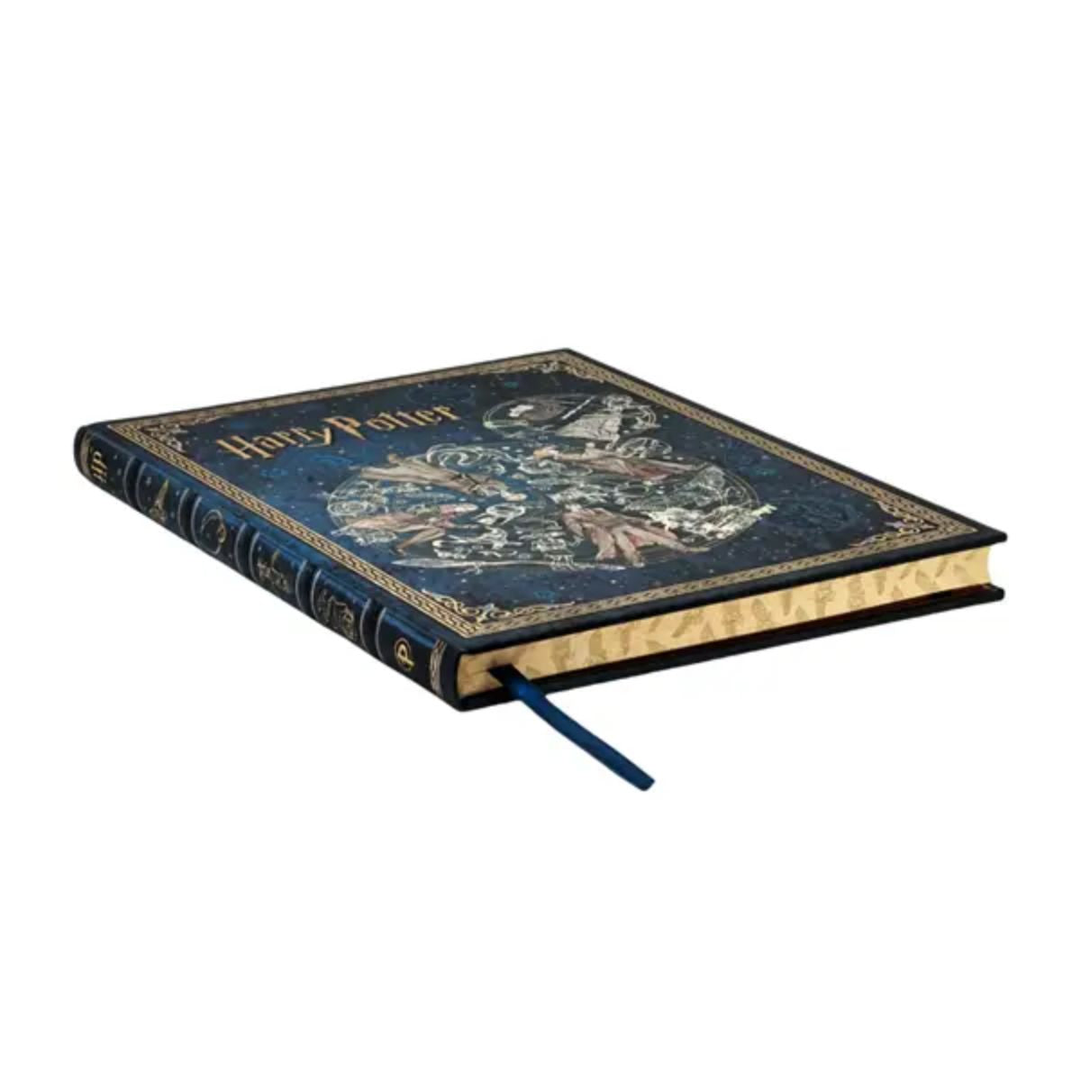 Caderno Paperblanks Midi Harry Potter Legends Of Hogwarts 120g/m² 13x18cm 144 Páginas Pautado