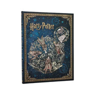 Caderno Paperblanks Ultra Harry Potter Legends Of Hogwarts 120g/m² 18x23cm 144 Páginas Pautado