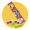 Kit de Pintura com Diamante Marcador de Pagina 4,2x18,9cm - Turma Pooh