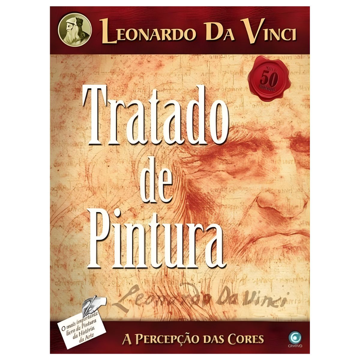 Livro Tratado de Pintura Vol. 3 - a Percepção das Cores - Leonardo da Vinci - Criativo