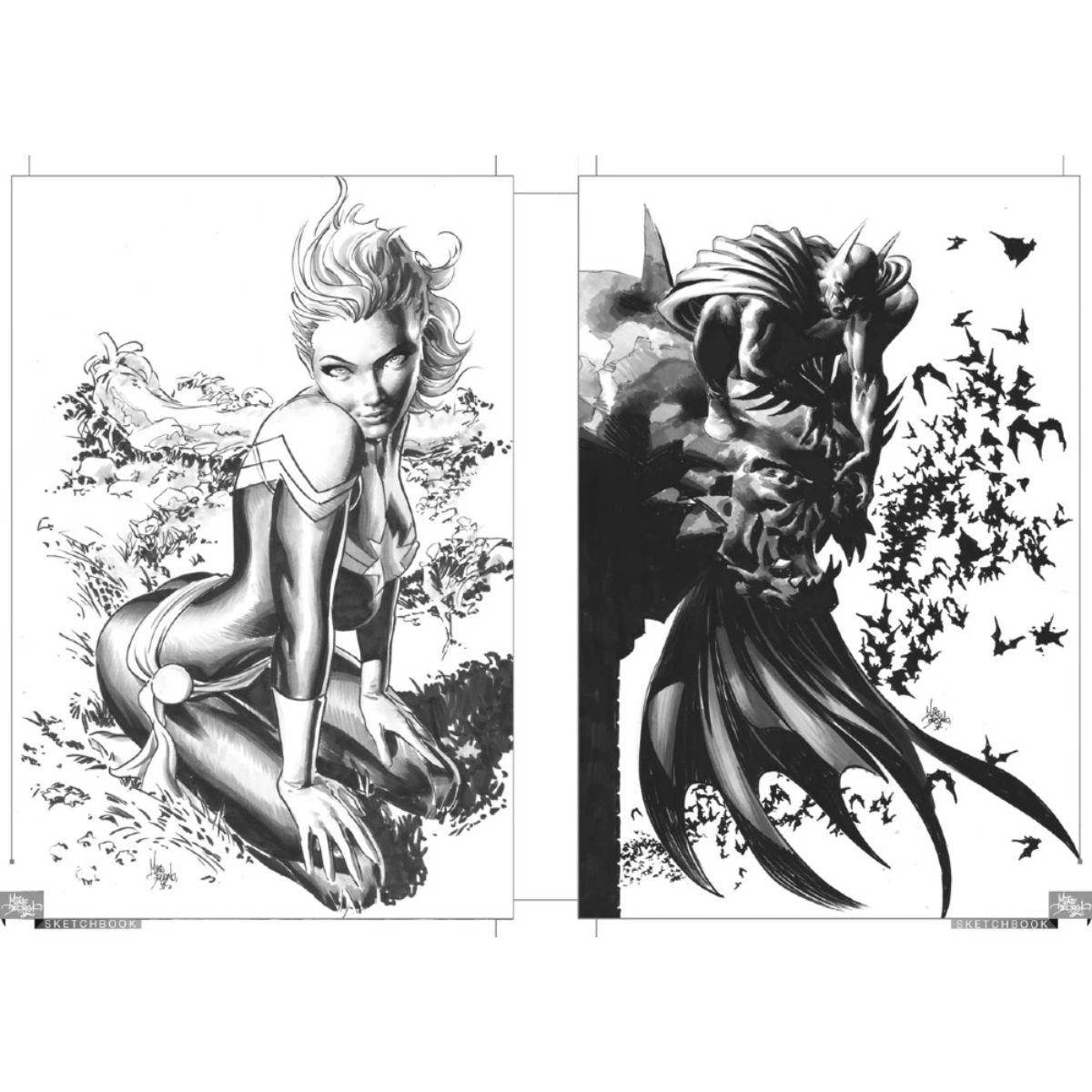 Livro Sketchbook Ii - Mike Deodato Jr. - Criativo