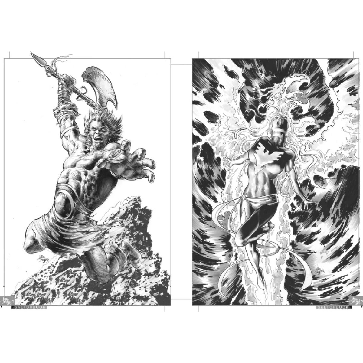 Livro Sketchbook Ii - Mike Deodato Jr. - Criativo