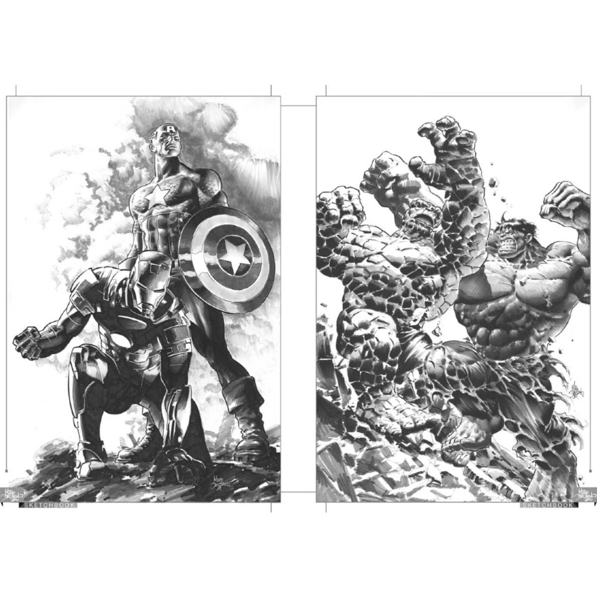Livro Sketchbook Ii - Mike Deodato Jr. - Criativo