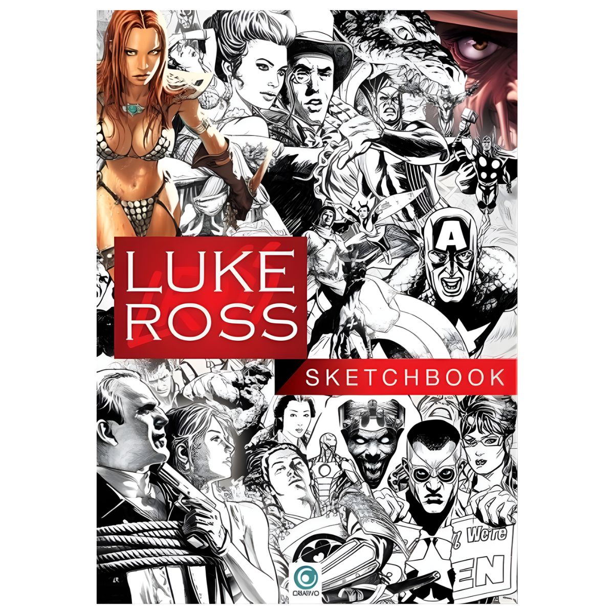 Livro Sketchbook - Luke Ross - Criativo
