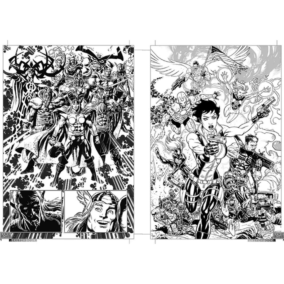 Livro Sketchbook - Luke Ross - Criativo
