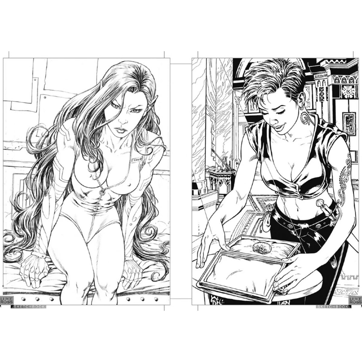 Livro Sketchbook - Luke Ross - Criativo