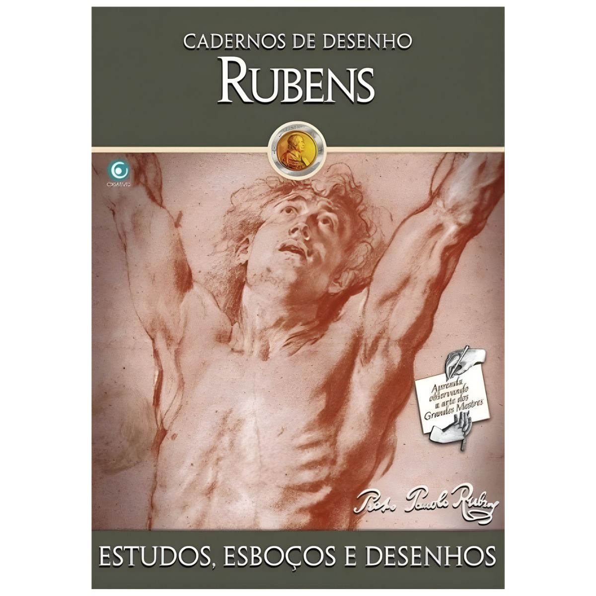 Livro Caderno de Desenho Rubens - Estudos, Esboços e Desenhos - Criativo