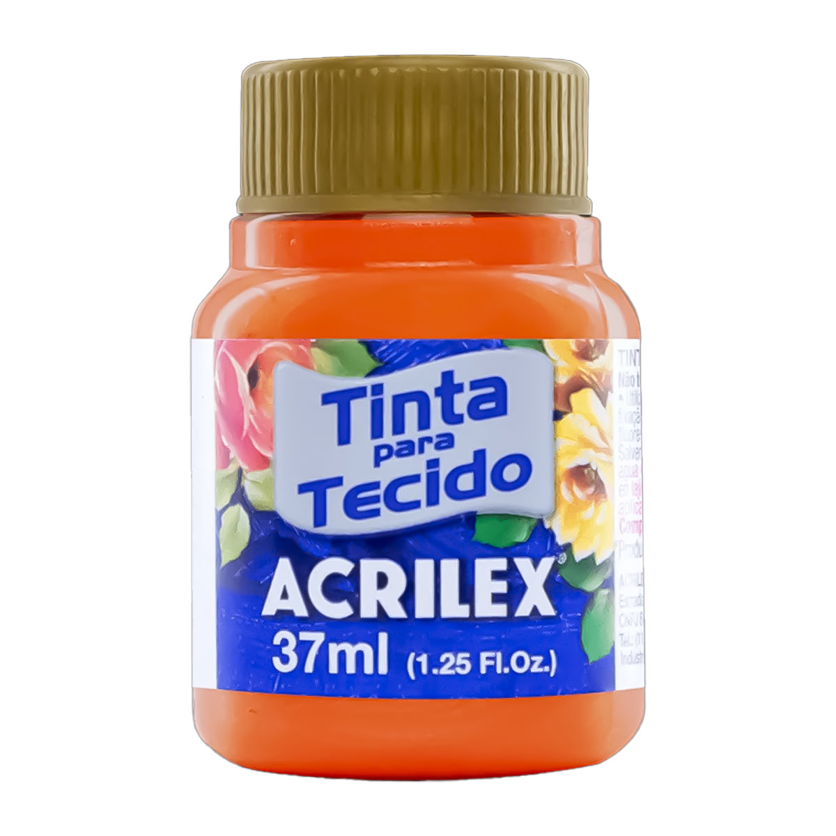 Tinta para Tecido Acrilex Metalica 37ml