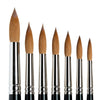 Pincel Artístico Winsor & Newton Redondo Pelo Marta Serie 7