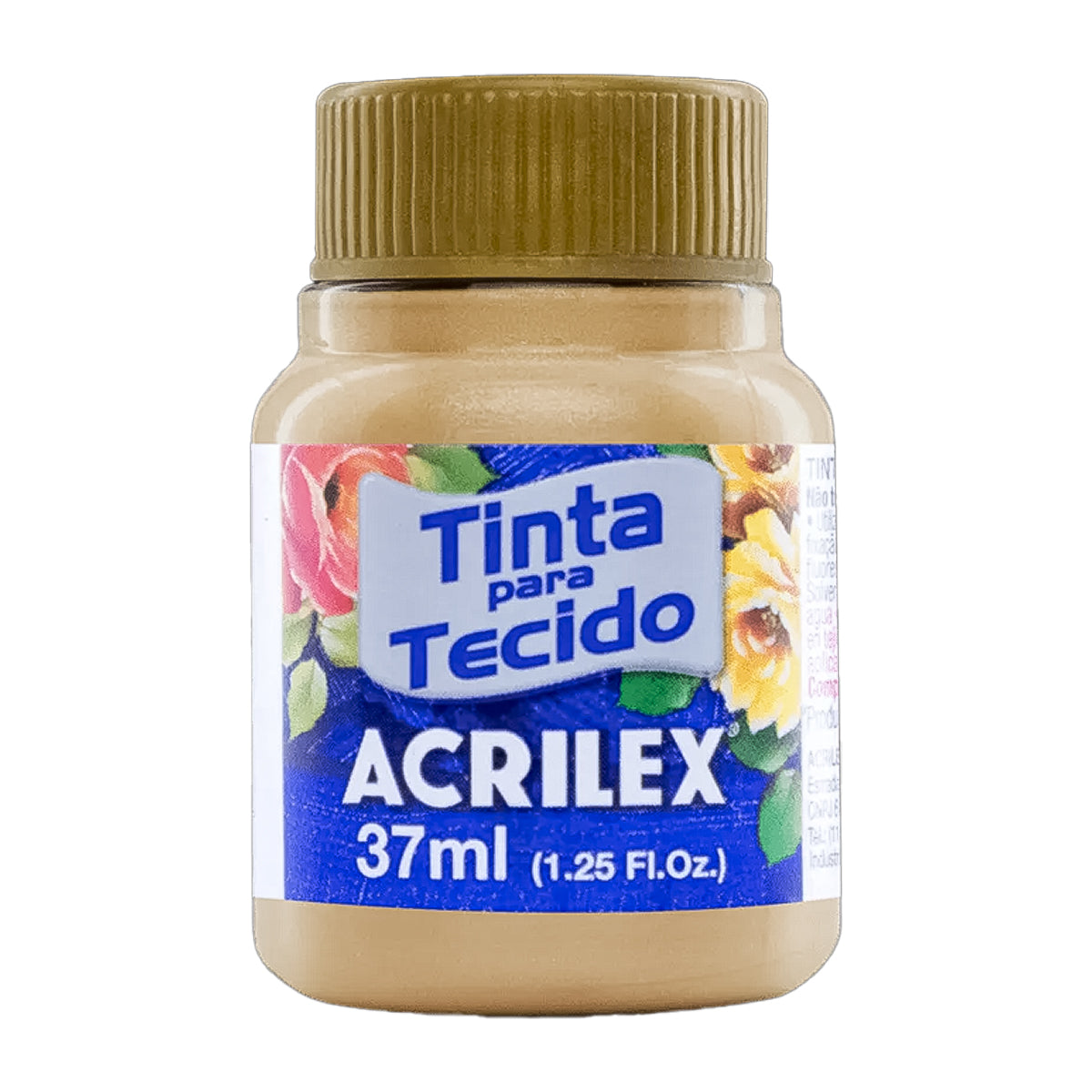 Tinta para Tecido Acrilex Metalica 37ml