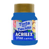 Tinta para Tecido Acrilex Metalica 37ml