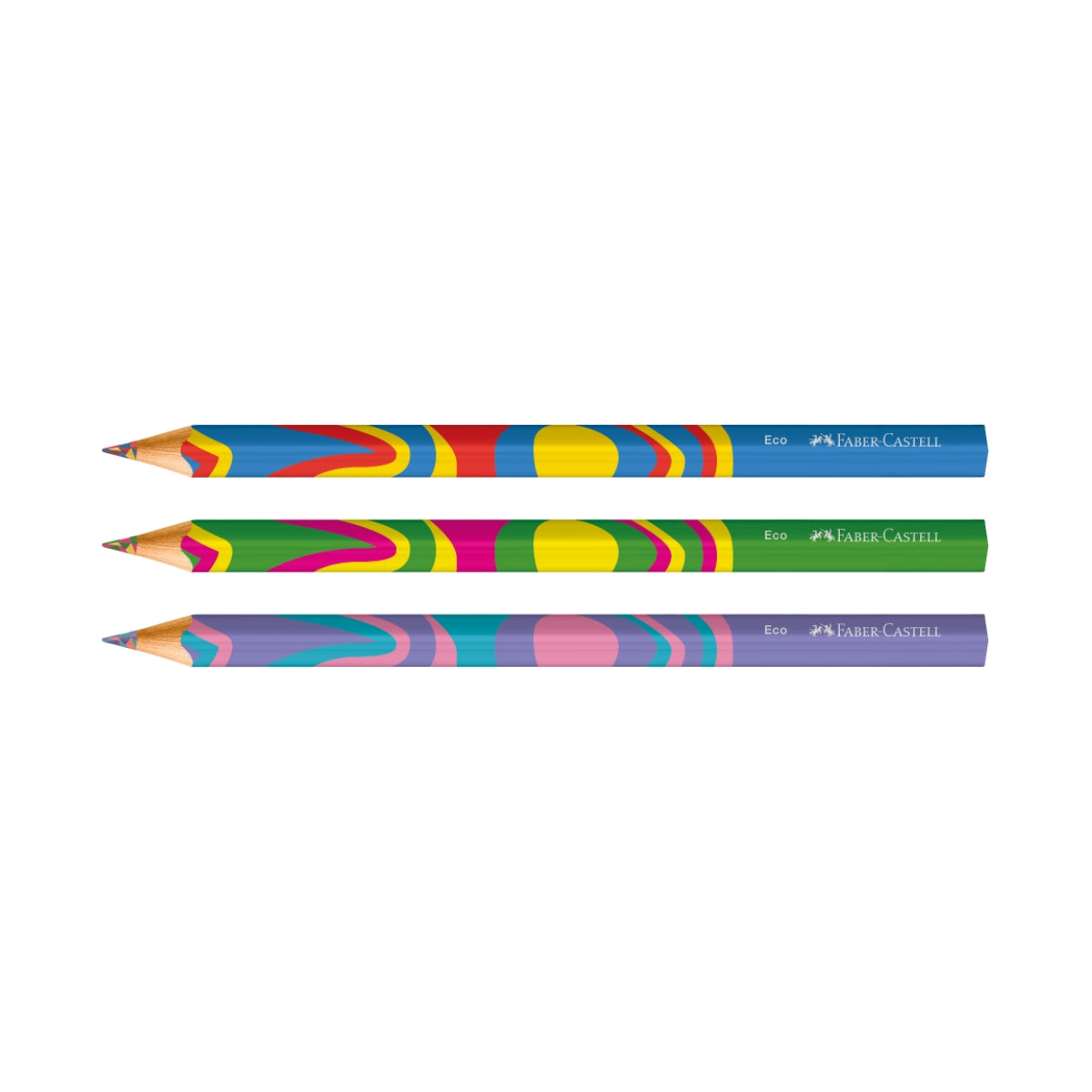 Estojo Lapis de Cor Fantasy Colours 5.3Mm com 3 Unidades Multicolorida Faber-castell 315220