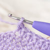 Kit de Agulhas Plásticas para Crochê Mattea com 9 Unidades para Amigurumi e Artesanato - Círculo