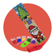 Kit de Pintura com Diamante Marcador de Pagina 4,2x18,9cm - Noel
