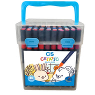 Estojo de Marcador Artistico Criatic Brush Duo com 80 Cores - Cis