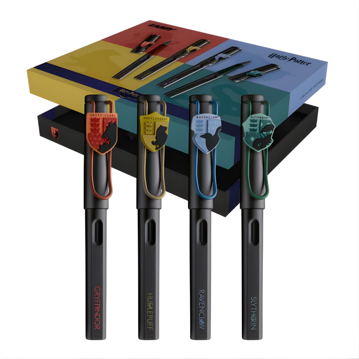 Estojo Caneta Tinteiro Lamy Safari Ponta M Edição Especial Harry Potter com 4 Unidades
