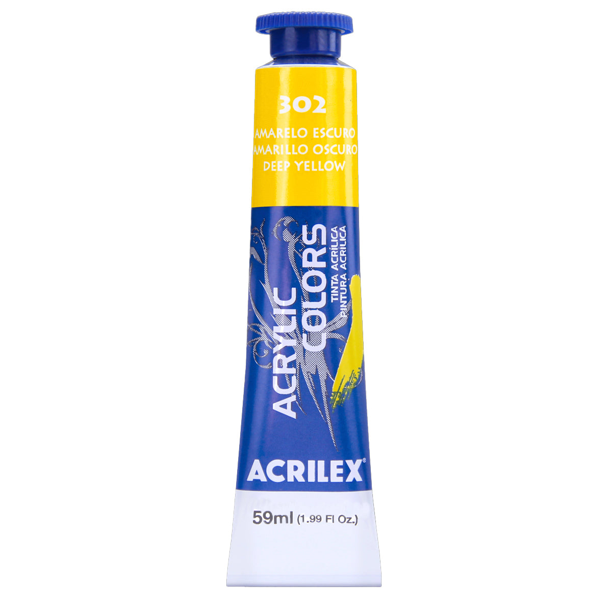 22388-tinta-acrylic-colors-59ml-302---amarelo-escuro-321723