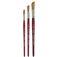 Pincel Profissional Princeton Velvetouch Biseau Sintético Cabo Curto