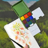 Estojo Tinta Aquarela Pastilha Pocket com 9 Cores - Sinoart