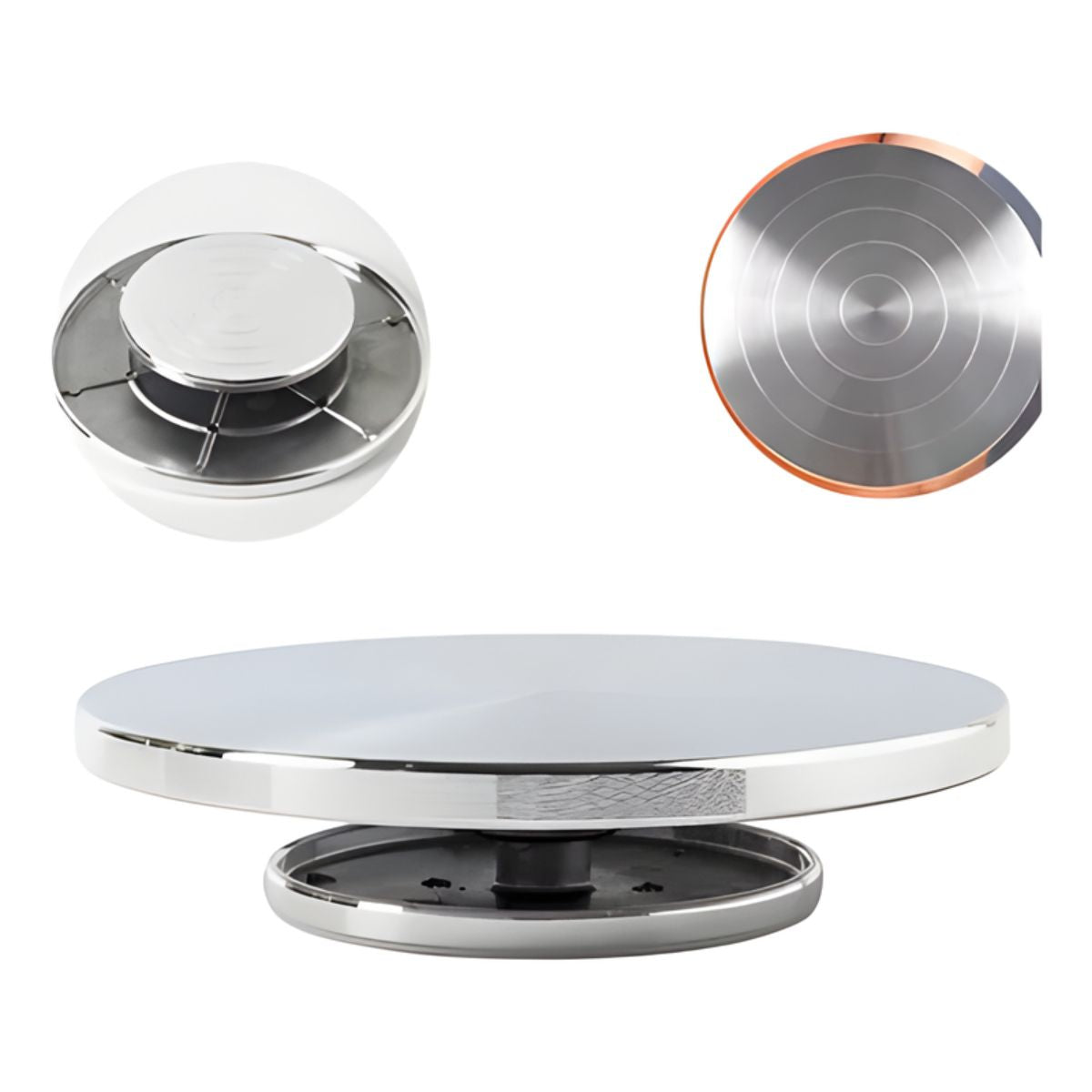 Base Giratória Dupla para Modelagem 20/30cm T0284 - Sinoart