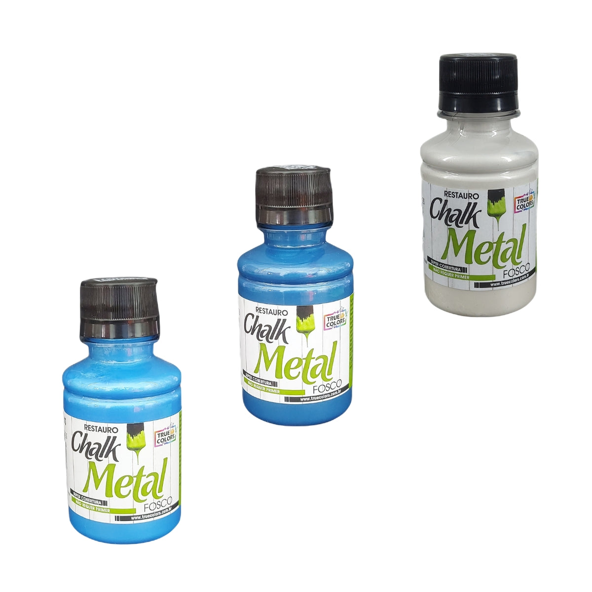 Tinta Restauro Chalk Metálica 100ml True Colors