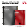Fichário Colegial Pvc Cristal com 192 Folhas Fechamento em Botão - Looney Tunes 15,5x22,5cm 56g/m² Dac - 5509