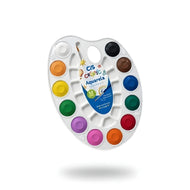 Estojo de Aquarela Criatic com 1 Pincel com 12 Cores - Cis