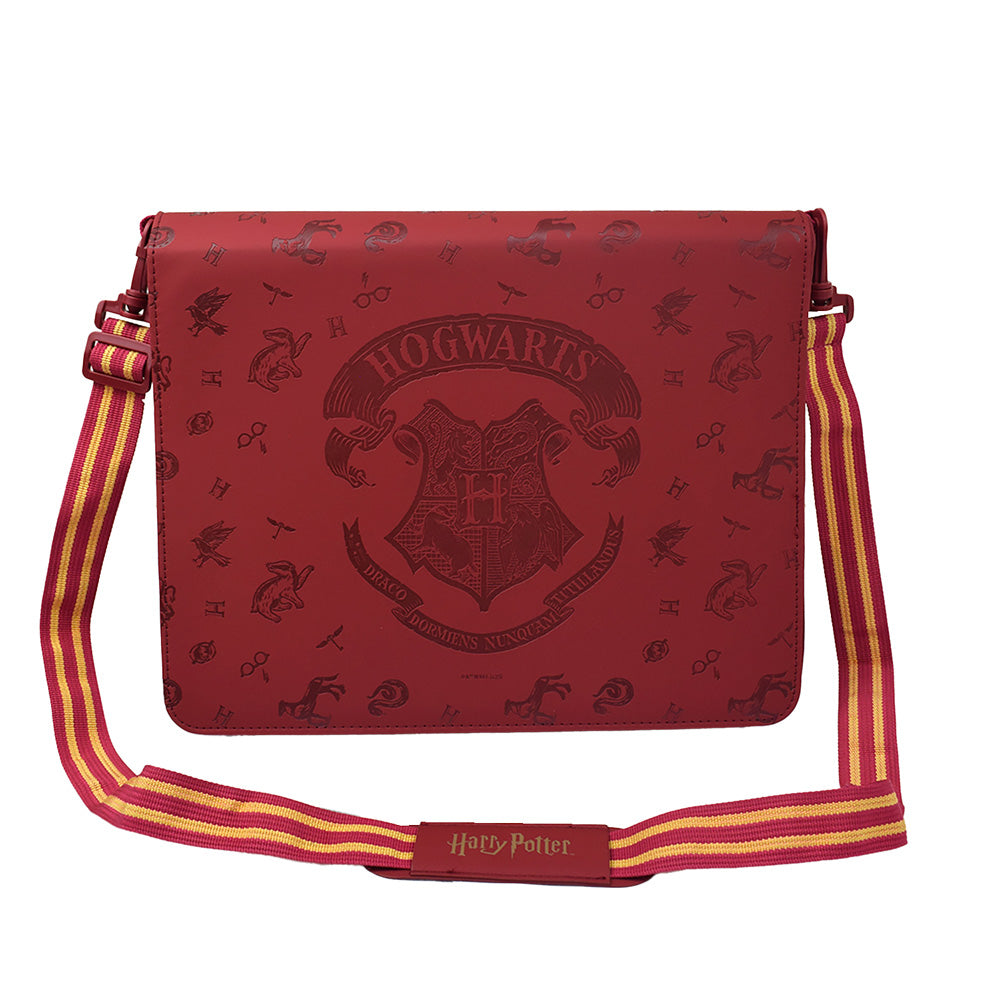 Fichário Universitário Pvc com 48 Folhas Fechamento em Zíper - Harry Potter 26,7x32,8cm 56g/m² Dac - 5349
