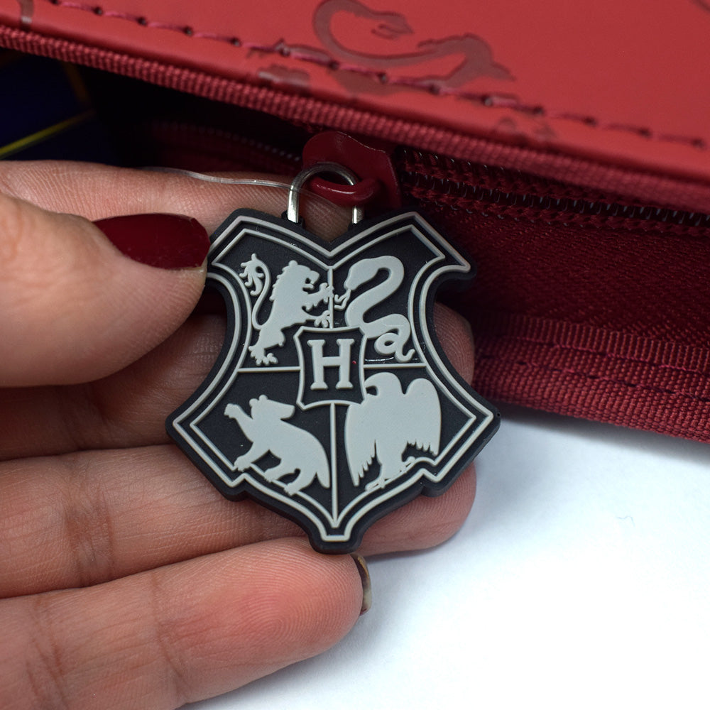 Fichário Universitário Pvc com 48 Folhas Fechamento em Zíper - Harry Potter 26,7x32,8cm 56g/m² Dac - 5349