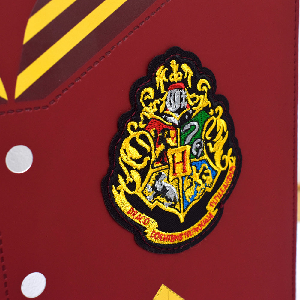 Fichário Universitário Pvc com 48 Folhas Fechamento em Zíper - Harry Potter 26,7x32,8cm 56g/m² Dac - 5349