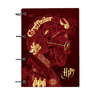 Caderno com Argolas Soltas Universitário - Harry Potter 20x27,5cm 90g/m² Dac - 5389