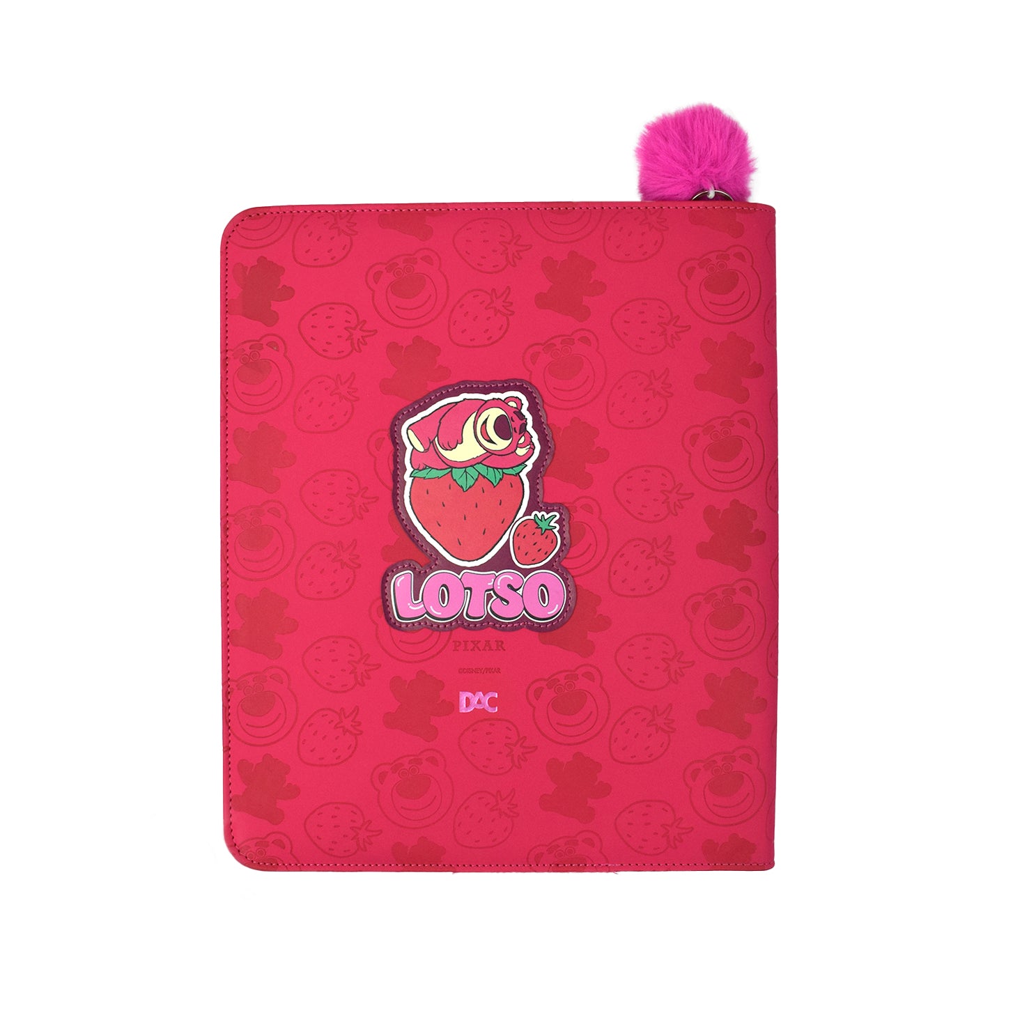 Fichário Universitário Pvc com 48 Folhas Fechamento em Zíper - Lotso 32,8x26,7cm 56g/m² Dac - 5297