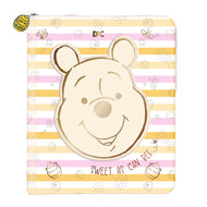 Fichário Universitário Dac Pvc com 48 Folhas Fechamento em Zíper - Pooh 32,8x26,7cm 56g/m² Dac - 5367